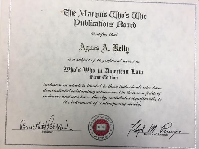 The law school diploma of Agnes Kelley, the first woman to graduate with one in the state of Ohio. | Photo: Courtesy