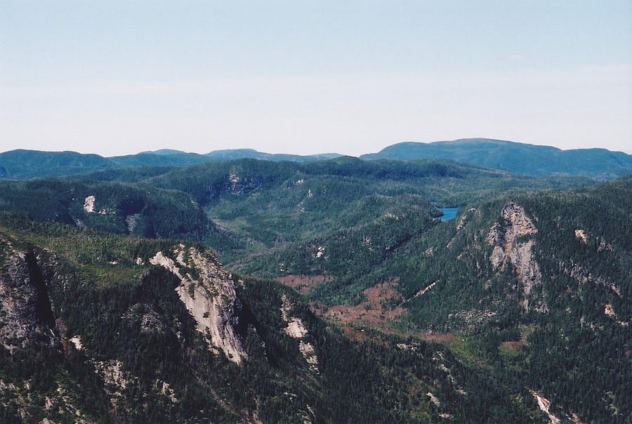The Laurentian Mountains in the Hautes-Gorges National Park where Pavel Dvorak mountain biked during his sabbatical. Photo courtesy: Josyan Pierson, CC BY 2.5 , via Wikimedia Commons