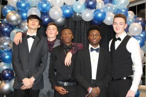 BHS students pose for a photo at the Winter Ball in 2020. Photo: Colby Skoglund/OREAD