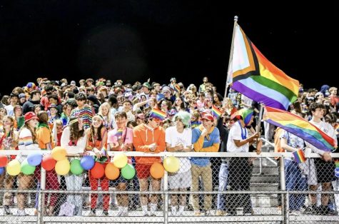 Students watch BHS homecoming drag ball. Photo Courtesy: Soni Laughlin