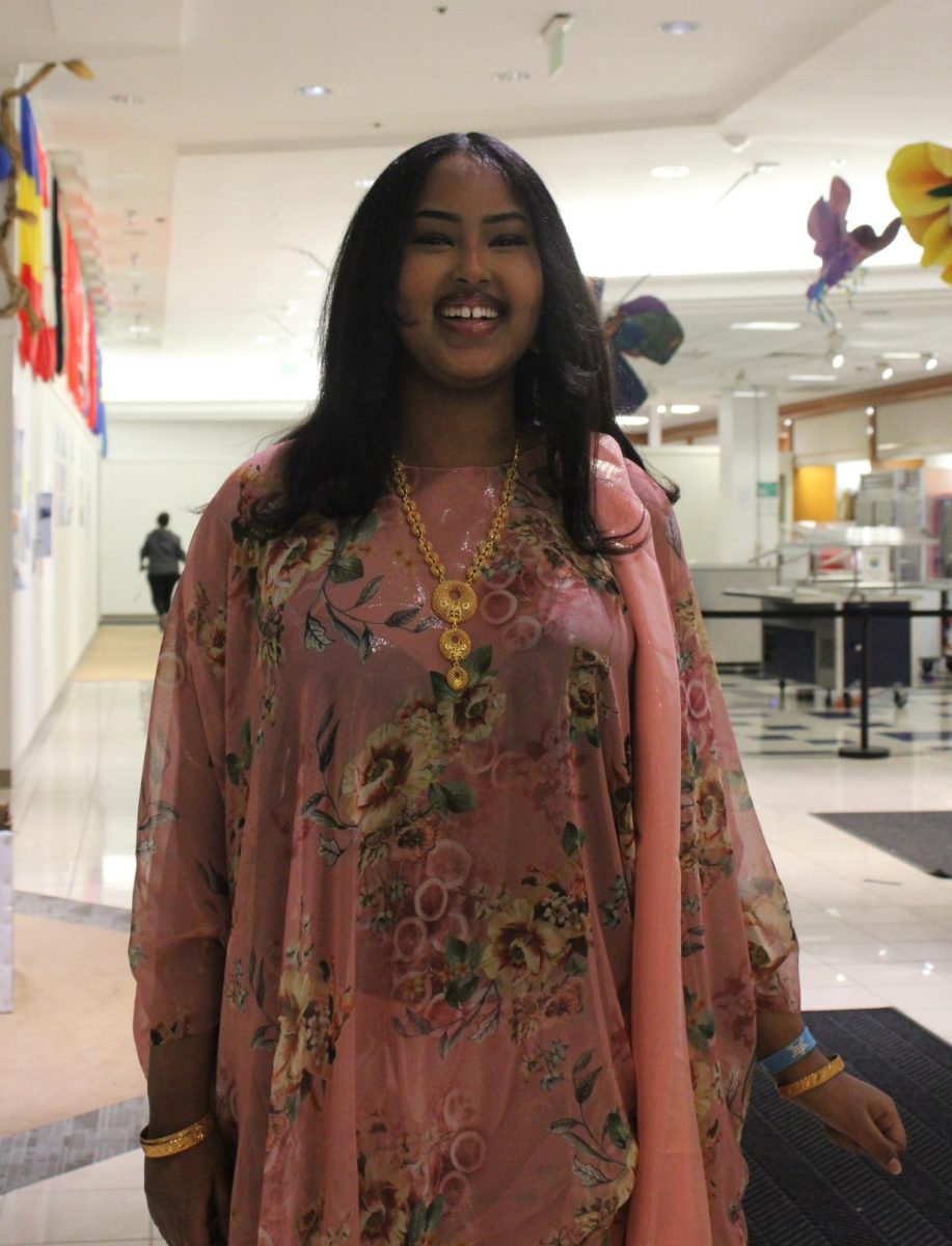 Ifrah Hassan 25 dressed up for culture day. 