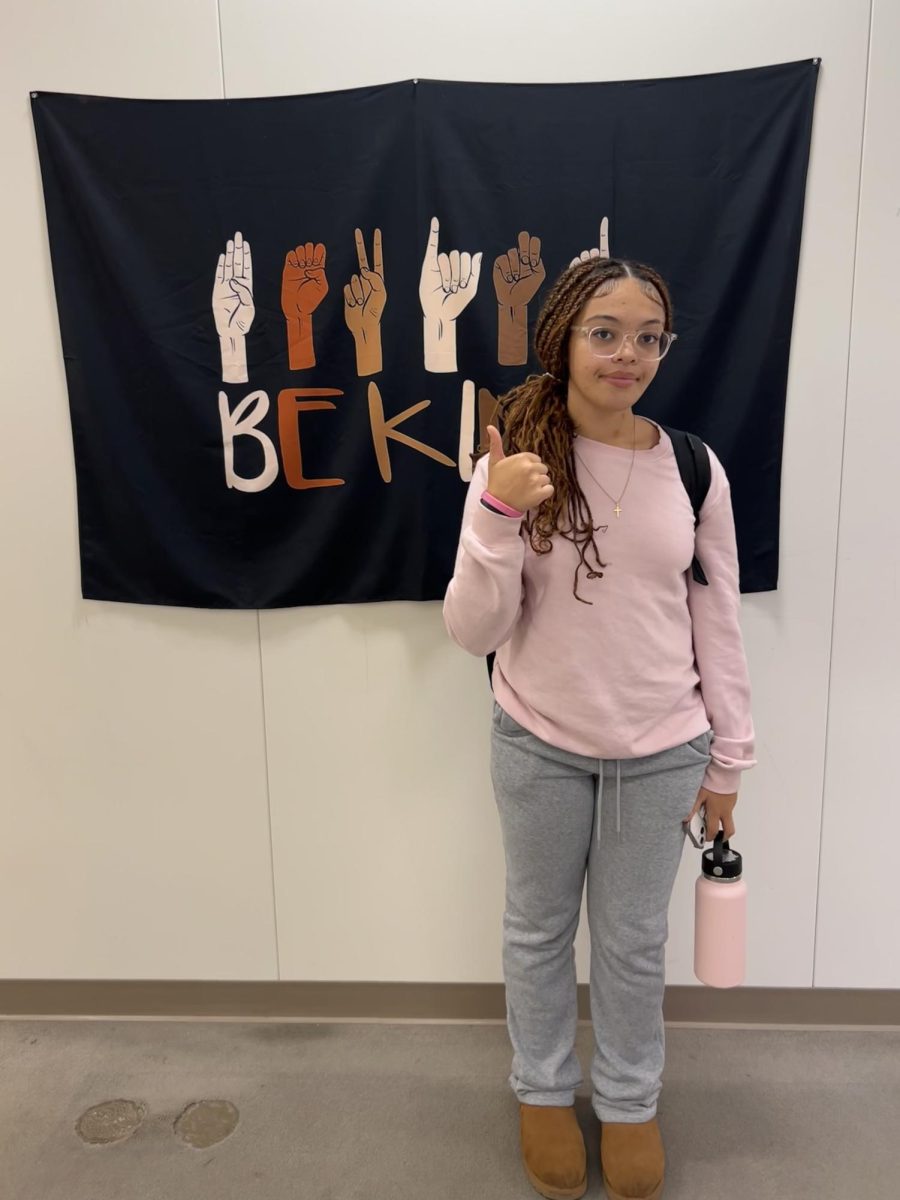 “I want Kamala Harris to become President because she's going to be the first female African
American to become President. I think she's going to do more for our country than Trump ever
did or will.” -Kiara Kirkland '26