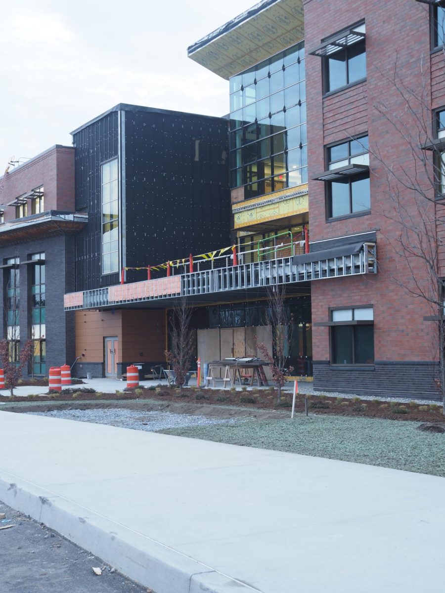 Front of building