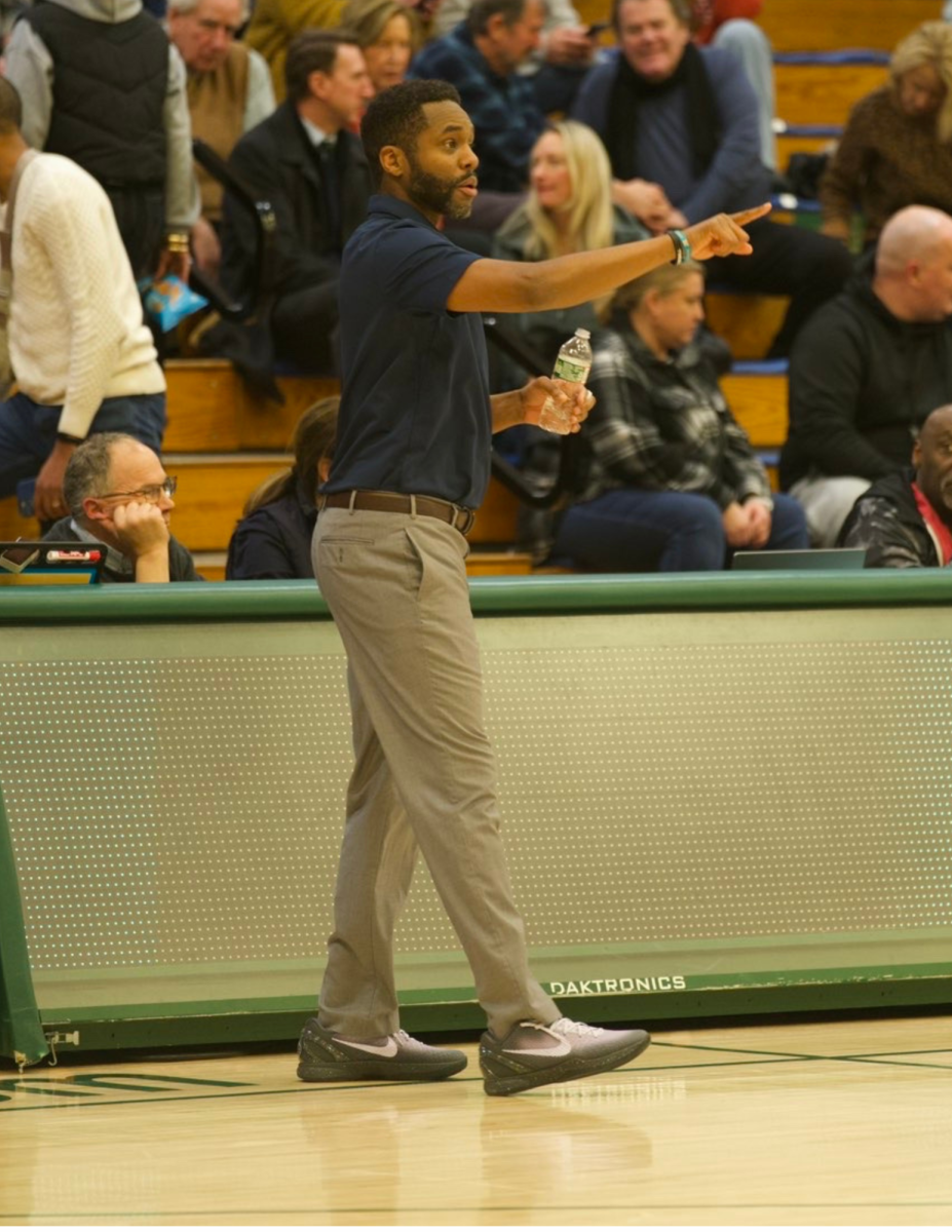 Head Boys Basketball coach BJ Robertson.