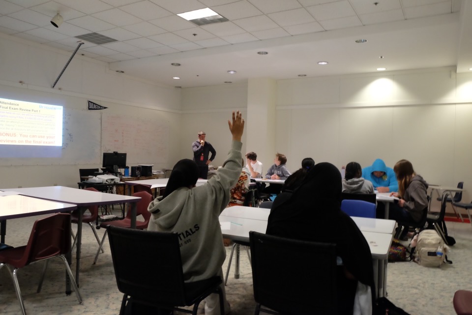 10 students attend one of Michael Haven’s Pre-Algebra classes.  